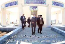 گزارش تصویری بازدید دکتر قره یاضی از پردیس مهندسی و فناوری های نوین از دانشگاه